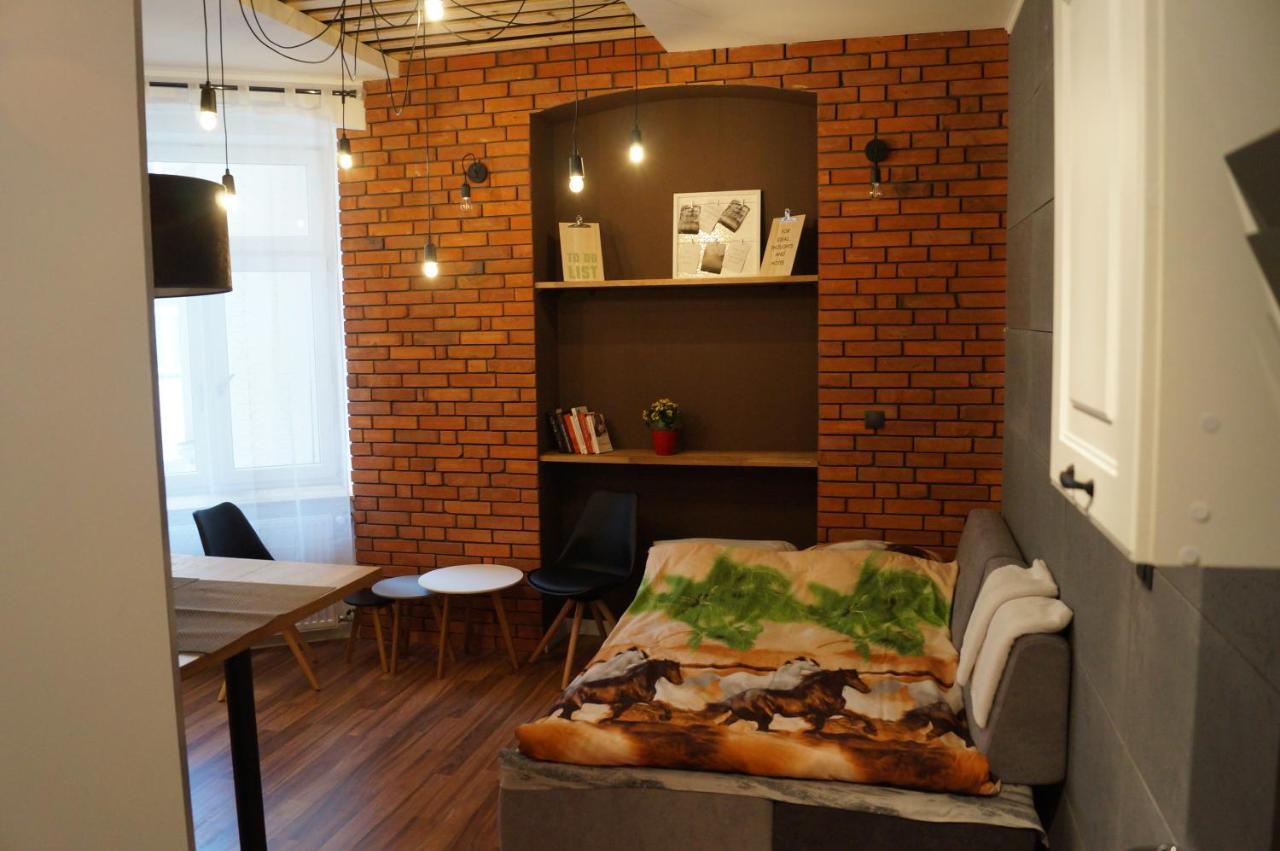 Apartament Czekoladowy Łódź Exteriör bild